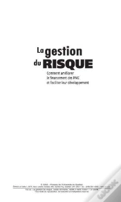 Capa do artigo La  Gestion Du Risque ; Comment Améliorer Le Financement Des Pme Et Faciliter Leur Dévéloppement