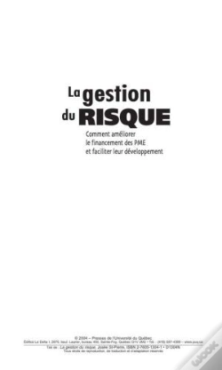 Capa do artigo La  Gestion Du Risque ; Comment Améliorer Le Financement Des Pme Et Faciliter Leur Dévéloppement