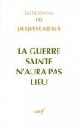 La Guerre Sainte N'Aura Pas Lieu - Preview