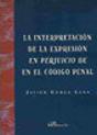 La Interpretación De La Expresión En Perjuicio De En El Código Penal - Preview