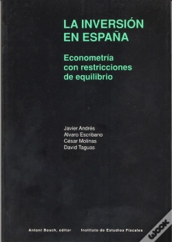 Capa do artigo La Inversión En España. Econometría Con Restricciones De Equilibrio