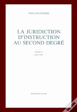 Capa do artigo La Juridiction D'Instruction Au Second Degré