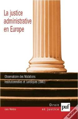 Capa do artigo La Justice Administrative En Europe Bilingue