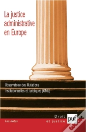 Capa do artigo La Justice Administrative En Europe Bilingue
