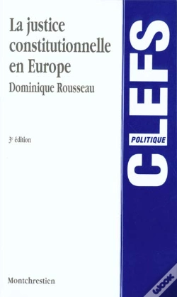 Capa do artigo La Justice Constitutionnelle En Europe