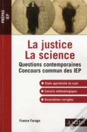 Capa do artigo La Justice, La Science