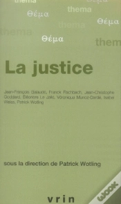 Capa do artigo La Justice