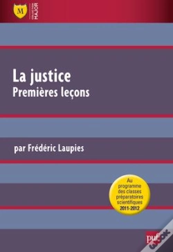 Capa do artigo La Justice ; Premières Leçons (2e Édition)