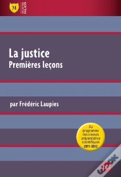 Capa do artigo La Justice ; Premières Leçons (2e Édition)