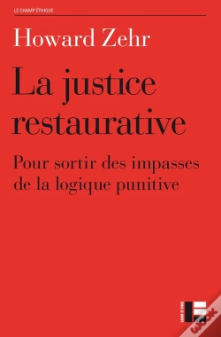 Capa do artigo La Justice Restaurative ; Pour Sortir Des Impasses De La Logique Punitive