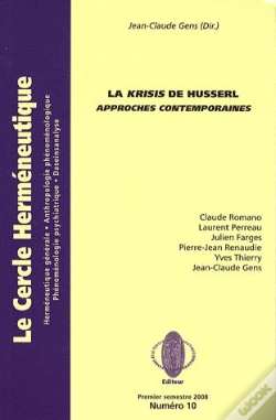 Capa do artigo La Krisis De Husserl ; Approches Contemporaines