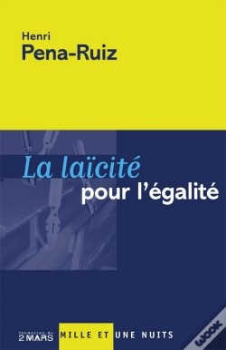 Capa do artigo La Laicite Pour L'Egalite