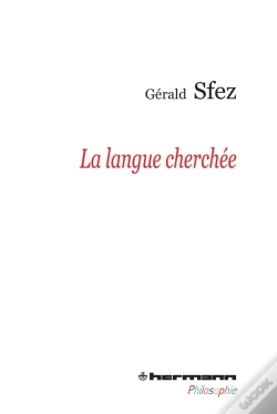 Capa do artigo La Langue Cherchee