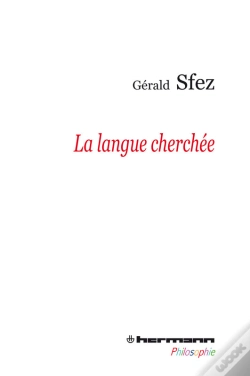 Capa do artigo La Langue Cherchée