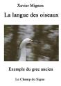 La Langue Des Oiseaux - Preview