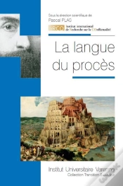 Capa do artigo La Langue Du Procès