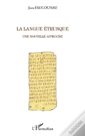 Capa do artigo La Langue Étrusque ; Une Nouvelle Approche