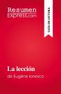 La Lección : De Eugène Ionesco - Preview