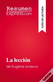 Capa do artigo La Lección : De Eugène Ionesco
