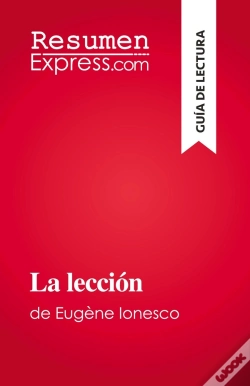 Capa do artigo La Lección : De Eugène Ionesco