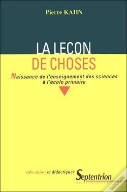 Capa do artigo La Leçon De Choses Naissance De L'Enseignement Des Sciences À L'École Primaire (Édition 2020)