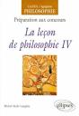 La Leçon De Philosophie, Iv - Preview