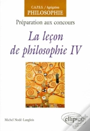 Capa do artigo La Leçon De Philosophie, Iv