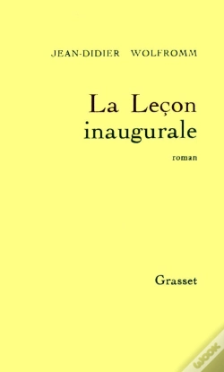 Capa do artigo La Leçon Inaugurale
