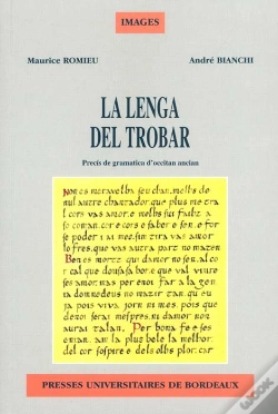 Capa do artigo La Lengua Del Trobar ; Precis De Grammatica D'Occitan Ancian ; La Langue Du Trobar ; Precis De Grammaire D'Occitan Ancie