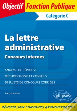 Capa do artigo La Lettre Administrative - Concours Internes - Catégorie C