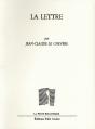 La Lettre - Preview