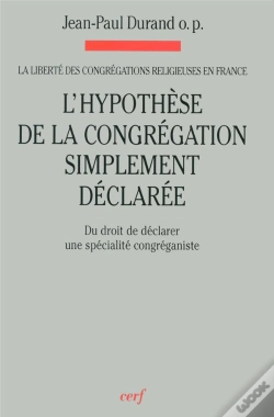 Capa do artigo La Liberte Des Congregations Religieuses En France T.3 L'Hypothese De La Congregation Simplement