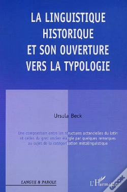 Capa do artigo La Linguistique Historique Et Son Ouverture Vers La Typologie