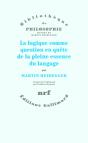 La Logique Comme Question En Quête De La Pleine Essence Du Langage - Preview