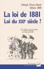 La Loi De 1881, Loi Du Xxie Siècle ? - Preview