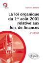 La Loi Organique Du 1er Août 2001 Relative Aux Lois De Finances (Introduction Aux Finances Publiques) - 2e Édition - Preview