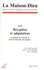 La Maison-Dieu Numero 295 Reception Et Adaptations - Preview