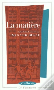 Capa do artigo La Matiere