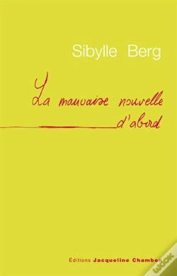 Capa do artigo La Mauvaise Nouvelle D'Abord