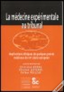 Capa do artigo La Medecine Experimentale Au Tribunal ; Implications Ethiques