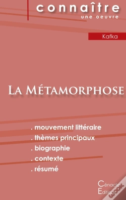 Capa do artigo La Métamorphose, De Franz Kafka
