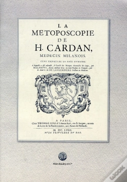 Capa do artigo La Métoposcopie De H.Cardan; Médecin Milanois