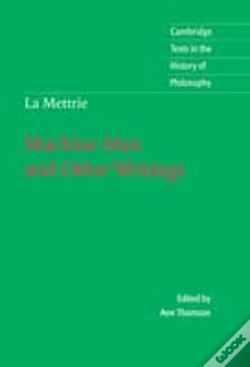 Capa do artigo La Mettrie: Machine Man And Other Writings