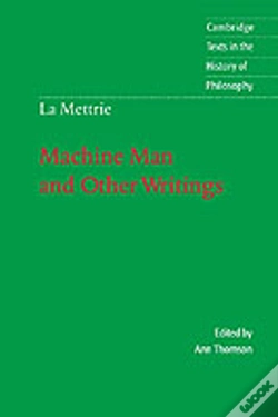 Capa do artigo La Mettrie: Machine Man And Other Writings