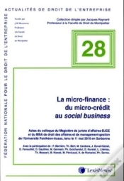 Capa do artigo La Micro-Finance : Du Micro-Crédit Au Social Business