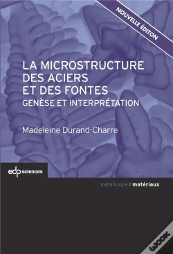 Capa do artigo La Microstructure Des Aciers Et Des Fontes ; Genèse Et Interprétation