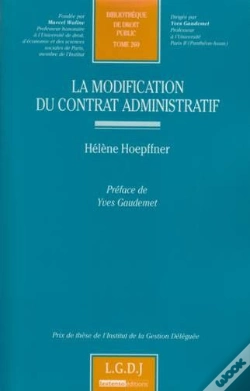 Capa do artigo La Modification Du Contrat Administratif