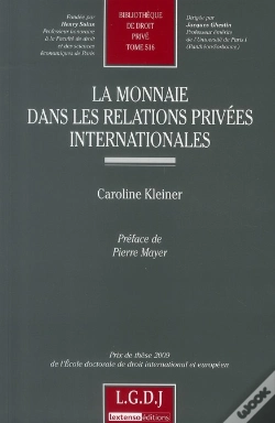 Capa do artigo La Monnaie Dans Les Relations Privées Internationales