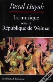 Capa do artigo La Musique Sous La République De Weimar