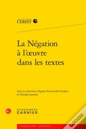 Capa do artigo La Negation A L